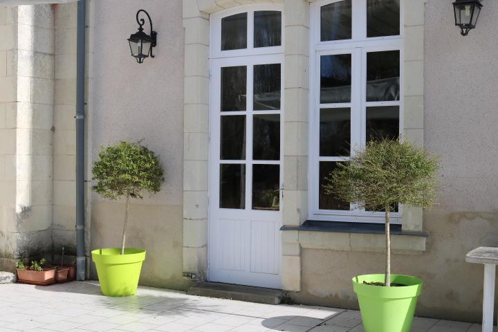 Hotel Logis Le Port Saint Aubin Morannes sur Sarthe-Daumeray Exterior foto