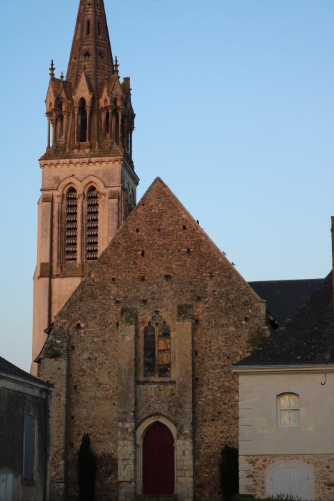 Hotel Logis Le Port Saint Aubin Morannes sur Sarthe-Daumeray Exterior foto